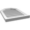 Ekena Millwork Octagonal Top Surface Mount PVC Gable Vent w/ 2"W x 2"P Brickmould Sill Frame, 18"W x 26"H GVPOT18X2603SF - alternate 5